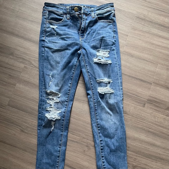 American eagle Straight regular super stretch jeans - Picture 3 of 5